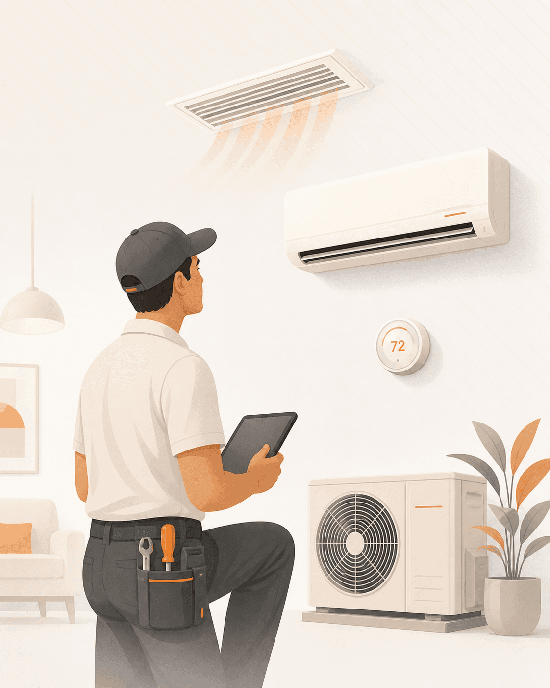 HVAC playbook illustration